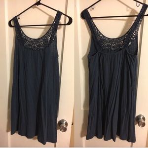 American Eagle navy sundress